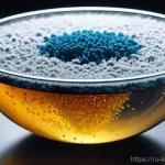 화학적 폐수 처리 기술 - **Coagulation and Flocculation: The Unveiling of Clarity**
A dynamic, high-angle shot illustrati...