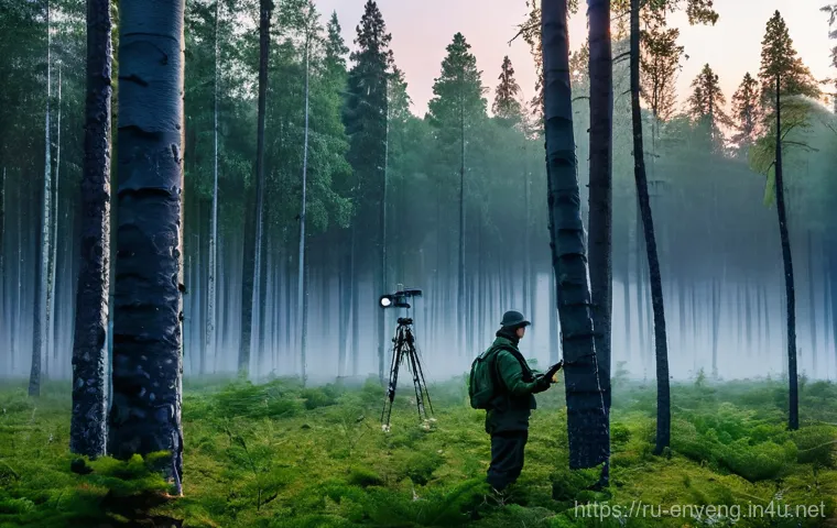환경공학에서의 네트워크 기술 - **Siberian Forest Eco-Guard Patrol**
A highly detailed, cinematic image capturing a majestic Sib...